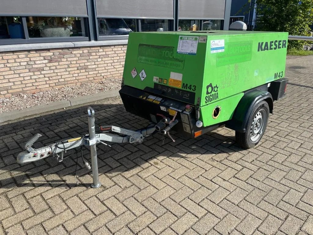 Kompressor typu Kaeser M43 Kubota 4,2 m3 / min 7 Bar 30 kW Mobiele Silent Diesel Compre, Gebrauchtmaschine w VEEN (Zdjęcie 2)