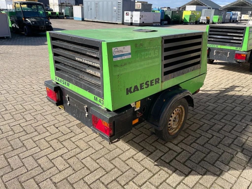 Kompressor typu Kaeser M43 Kubota 4,2 m3 / min 7 Bar 30 kW Mobiele Silent Diesel Compre, Gebrauchtmaschine w VEEN (Zdjęcie 5)