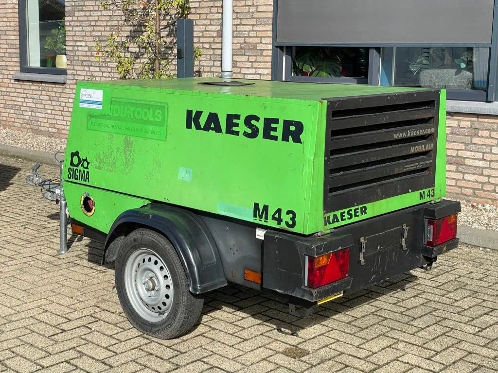 Kompressor za tip Kaeser M43 Kubota 4,2 m3 / min 7 Bar 30 kW Mobiele Silent Diesel Compre, Gebrauchtmaschine u VEEN (Slika 9)