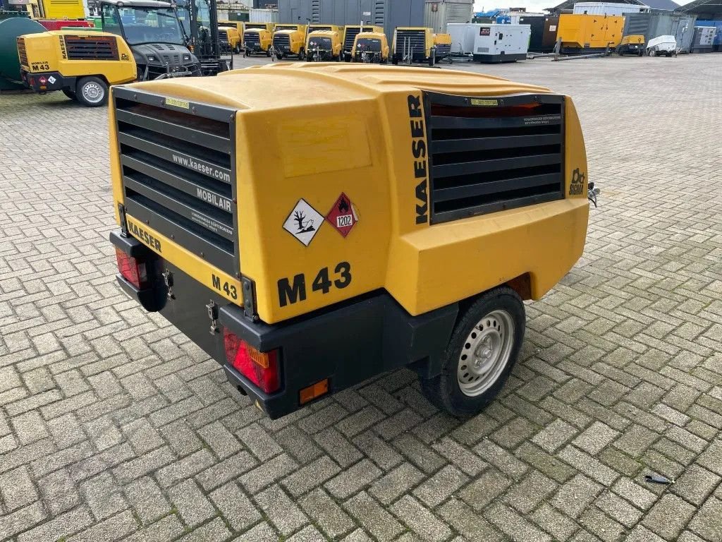 Kompressor a típus Kaeser M43 Kubota 4,2 m3 / min 7 Bar 30 kW Mobiele Silent Diesel Compre, Gebrauchtmaschine ekkor: VEEN (Kép 9)