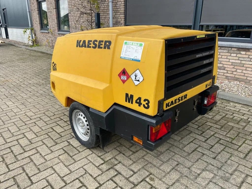 Kompressor des Typs Kaeser M43 Kubota 4,2 m3 / min 7 Bar 30 kW Mobiele Silent Diesel Compre, Gebrauchtmaschine in VEEN (Bild 2)