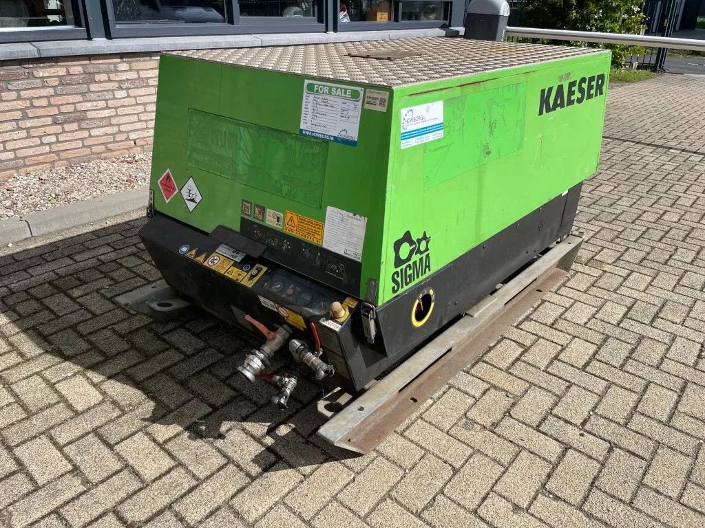 Kompressor Türe ait Kaeser M43 Kubota 4,2 m3 / min 7 Bar 30 kW Silent Diesel Compressor, Gebrauchtmaschine içinde VEEN (resim 3)