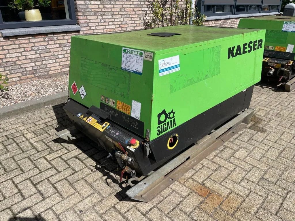 Kompressor des Typs Kaeser M43 Kubota 4,2 m3 / min 7 Bar 30 kW Silent Diesel Compressor, Gebrauchtmaschine in VEEN (Bild 2)