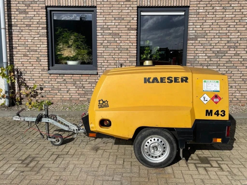 Kompressor typu Kaeser M43 Kubota 4,2 m3 / min 7 Bar 30kW mobiele Compressor, Gebrauchtmaschine v VEEN (Obrázek 1)