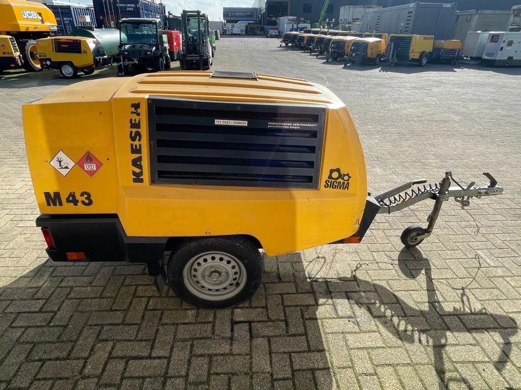 Kompressor des Typs Kaeser M43 Kubota 4,2 m3 / min 7 Bar 30kW mobiele Compressor, Gebrauchtmaschine in VEEN (Bild 7)