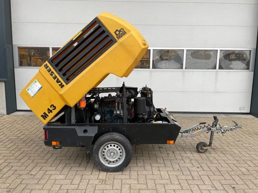 Kompressor typu Kaeser M43 Kubota 4,2 m3 / min 7 Bar 55 kW Mobiele Diesel Compressor, Gebrauchtmaschine v VEEN (Obrázek 10)