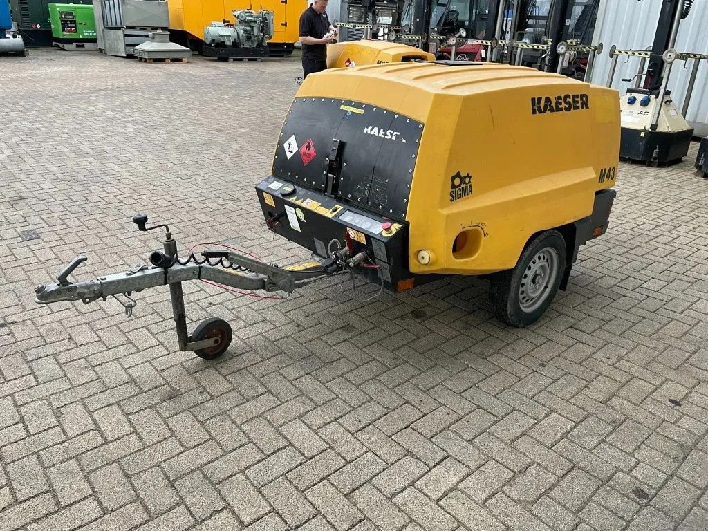 Kompressor des Typs Kaeser M43 Kubota 4,2 m3 / min 7 Bar 55 kW Mobiele Diesel Compressor, Gebrauchtmaschine in VEEN (Bild 7)