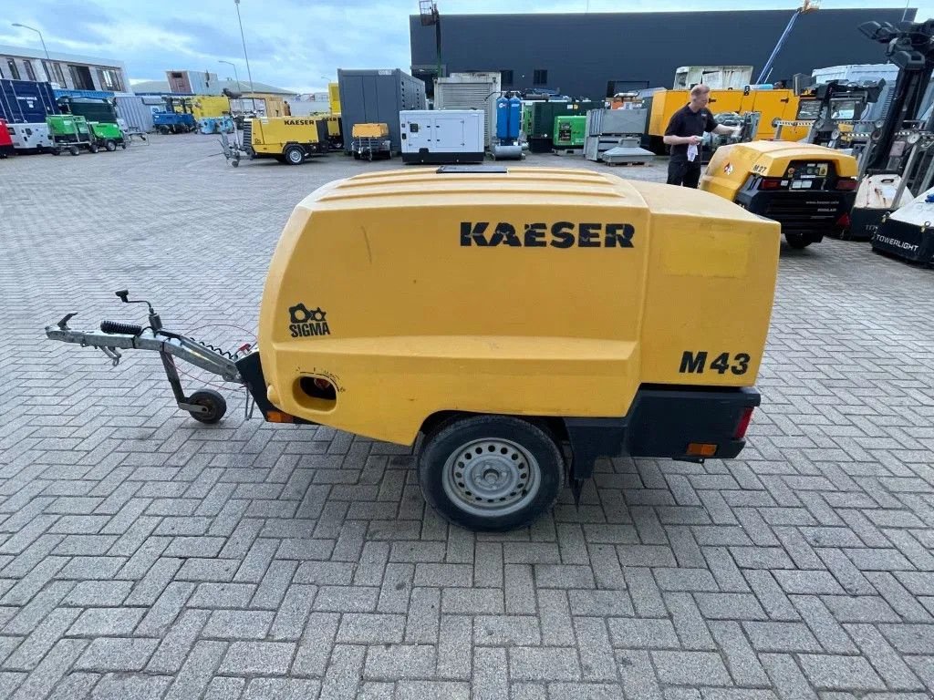 Kompressor of the type Kaeser M43 Kubota 4,2 m3 / min 7 Bar 55 kW Mobiele Diesel Compressor, Gebrauchtmaschine in VEEN (Picture 9)