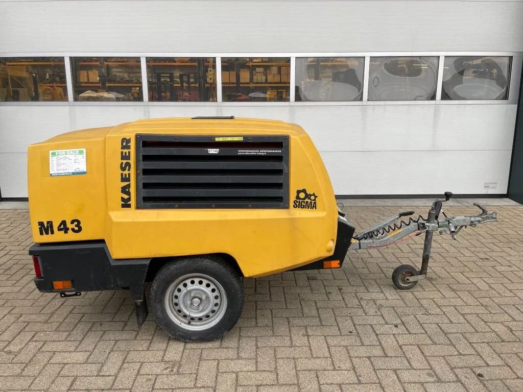 Kompressor des Typs Kaeser M43 Kubota 4,2 m3 / min 7 Bar 55 kW Mobiele Diesel Compressor, Gebrauchtmaschine in VEEN (Bild 1)