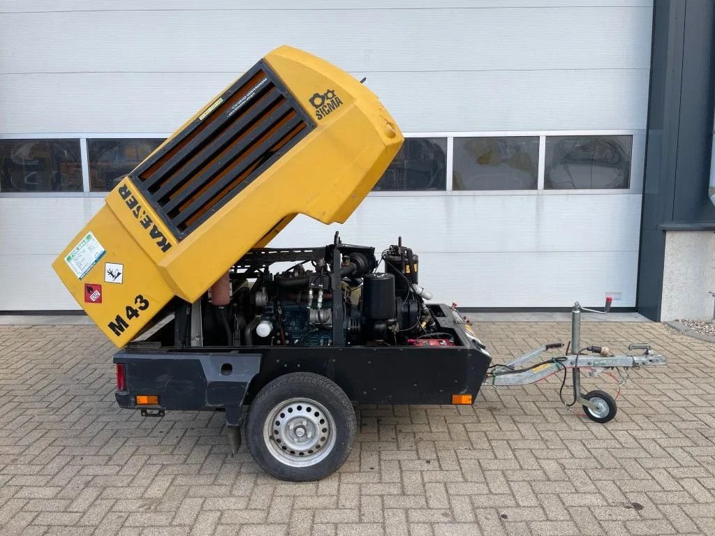 Kompressor of the type Kaeser M43 Kubota 4,3 m3 / min 7 Bar 30 kW Mobielel Compressor, Gebrauchtmaschine in VEEN (Picture 10)