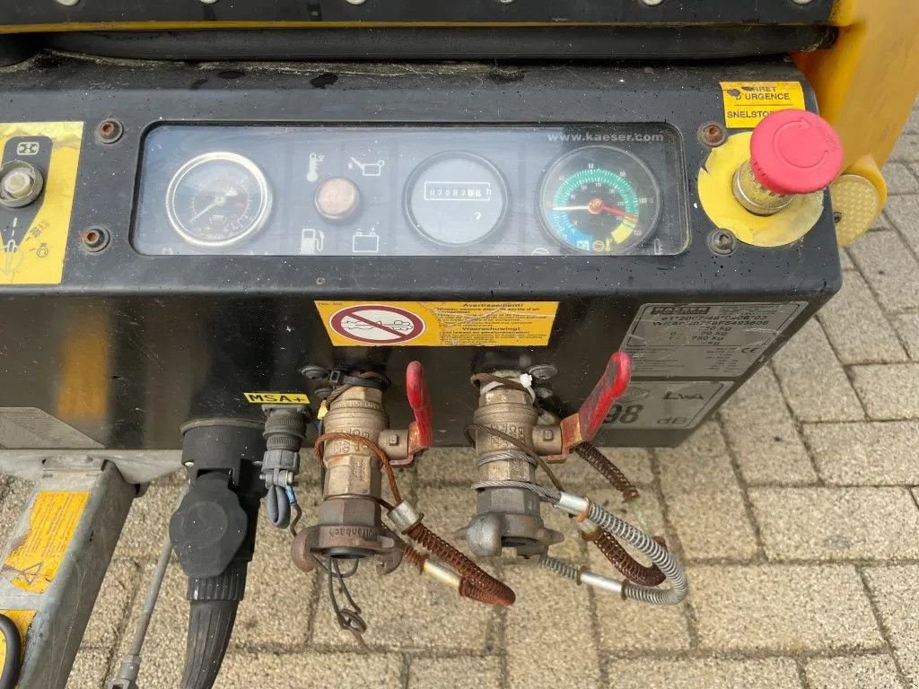 Kompressor typu Kaeser M43 Kubota 4,3 m3 / min 7 Bar 30 kW Mobielel Compressor, Gebrauchtmaschine w VEEN (Zdjęcie 5)