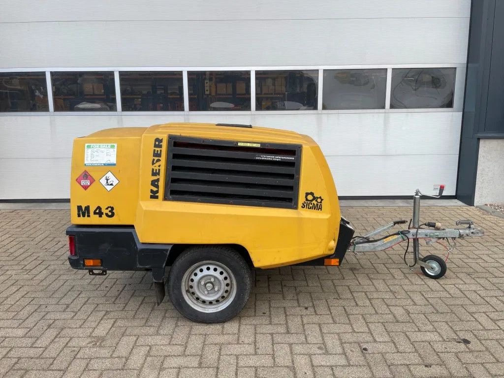 Kompressor типа Kaeser M43 Kubota 4,3 m3 / min 7 Bar 30 kW Mobielel Compressor, Gebrauchtmaschine в VEEN (Фотография 1)