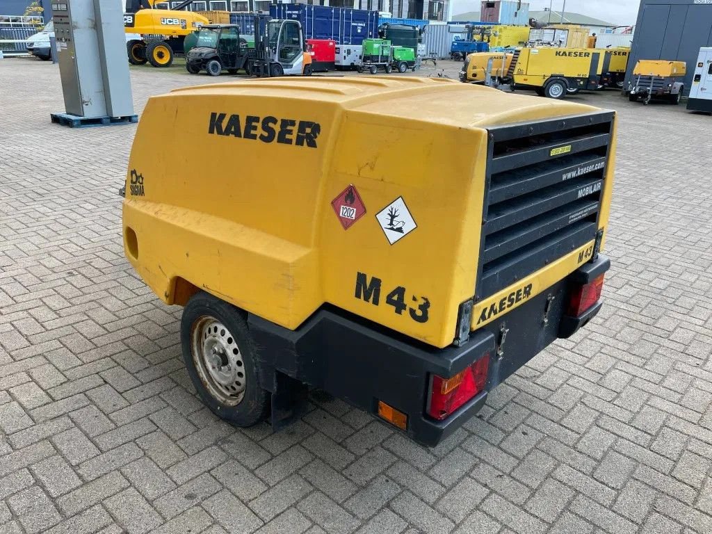 Kompressor del tipo Kaeser M43 Kubota 4,3 m3 / min 7 Bar 30 kW Mobielel Compressor, Gebrauchtmaschine In VEEN (Immagine 2)