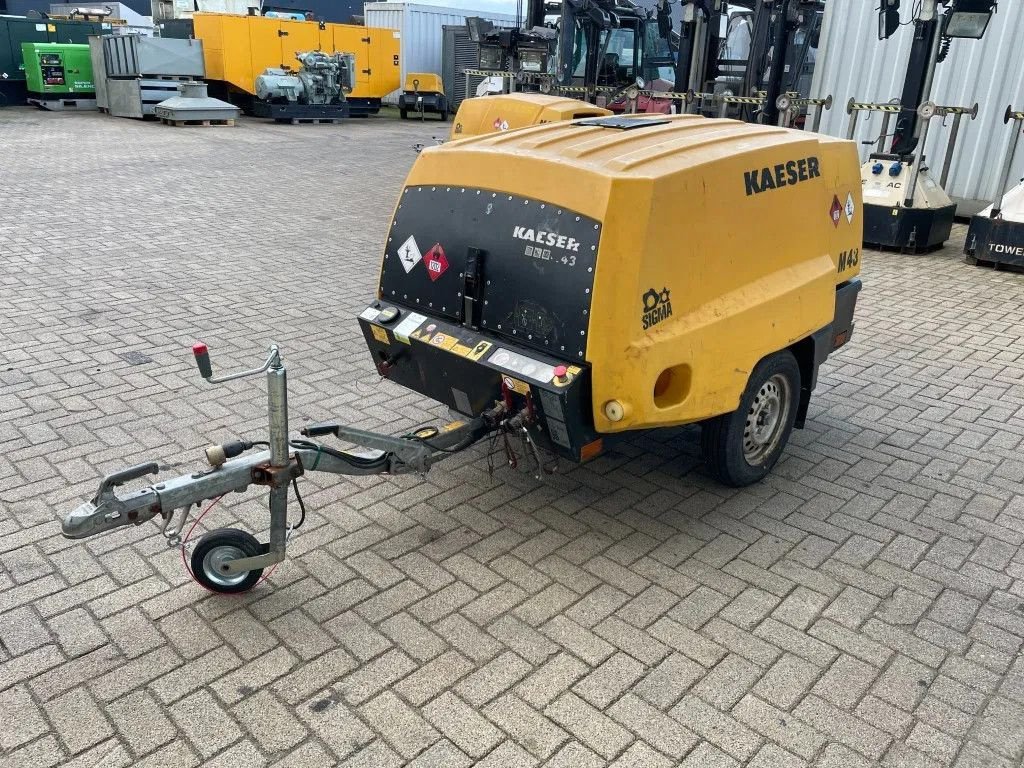 Kompressor typu Kaeser M43 Kubota 4,3 m3 / min 7 Bar 30 kW Mobielel Compressor, Gebrauchtmaschine v VEEN (Obrázek 7)