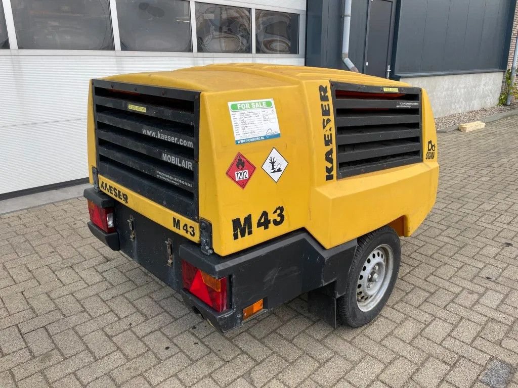 Kompressor typu Kaeser M43 Kubota 4,3 m3 / min 7 Bar 30 kW Mobielel Compressor, Gebrauchtmaschine v VEEN (Obrázek 3)