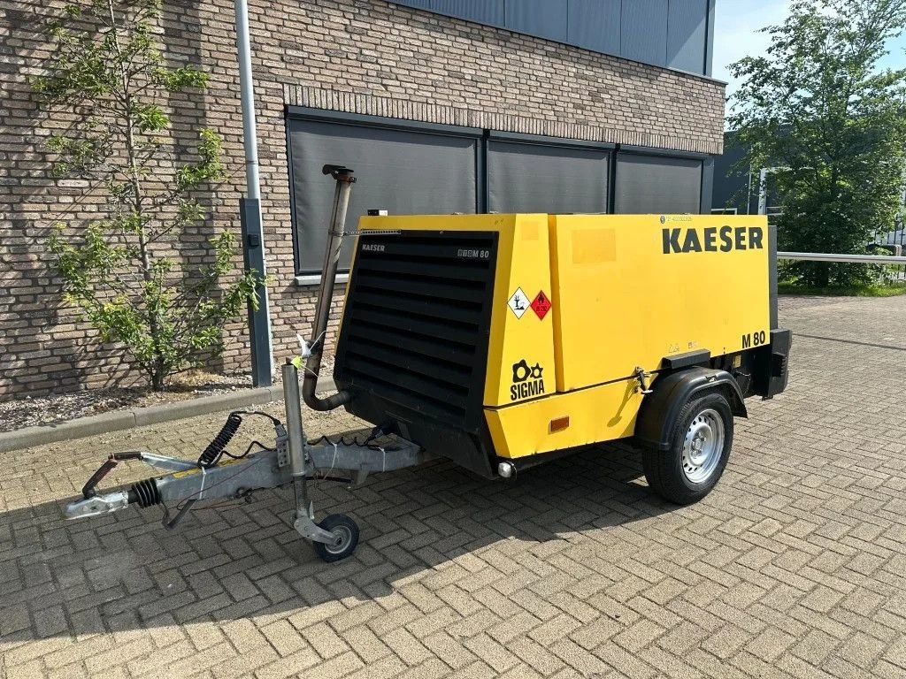 Kompressor des Typs Kaeser M80 Kubota 8.1 m3 / min 7 Bar 55 kW Mobiele Silent Diesel Compre, Gebrauchtmaschine in VEEN (Bild 2)