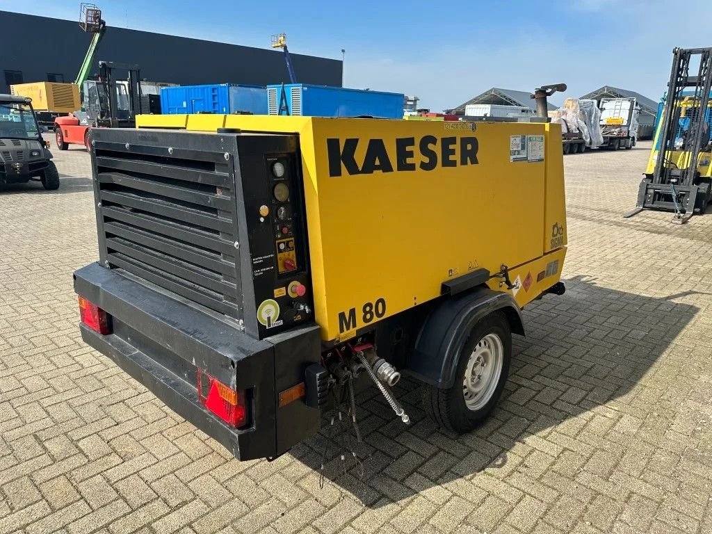 Kompressor des Typs Kaeser M80 Kubota 8.1 m3 / min 7 Bar 55 kW Mobiele Silent Diesel Compre, Gebrauchtmaschine in VEEN (Bild 11)
