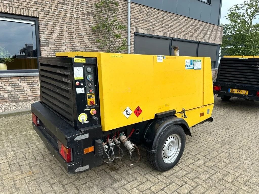 Kompressor van het type Kaeser M80 Kubota 8.1 m3 / min 7 Bar 55 kW Mobiele Silent Diesel Compre, Gebrauchtmaschine in VEEN (Foto 8)