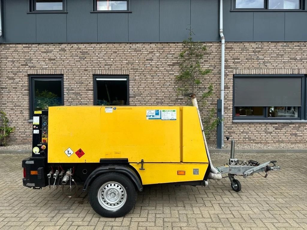 Kompressor du type Kaeser M80 Kubota 8.1 m3 / min 7 Bar 55 kW Mobiele Silent Diesel Compre, Gebrauchtmaschine en VEEN (Photo 1)