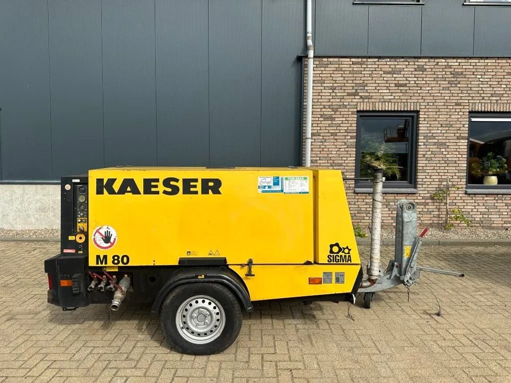 Kompressor του τύπου Kaeser M80 Kubota 8.1 m3 / min 7 Bar 55 kW Mobiele Silent Diesel Compre, Gebrauchtmaschine σε VEEN (Φωτογραφία 1)