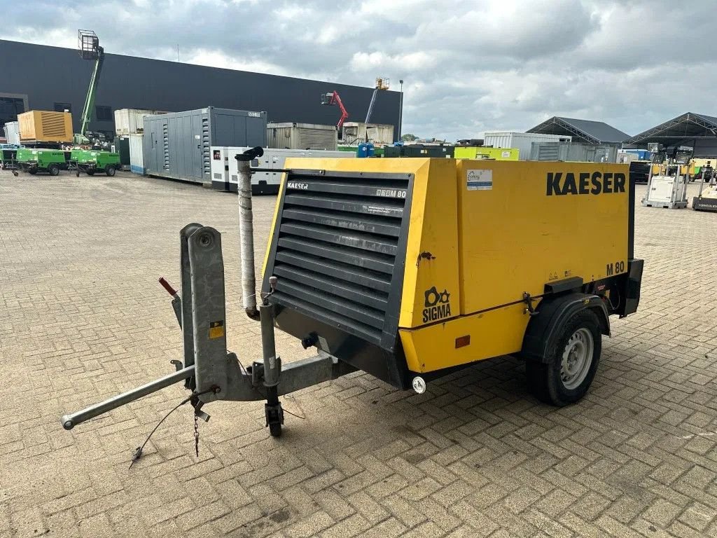 Kompressor от тип Kaeser M80 Kubota 8.1 m3 / min 7 Bar 55 kW Mobiele Silent Diesel Compre, Gebrauchtmaschine в VEEN (Снимка 8)