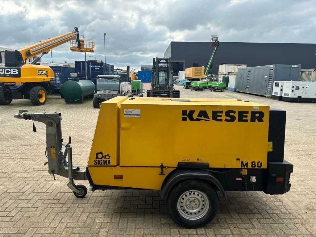 Kompressor typu Kaeser M80 Kubota 8.1 m3 / min 7 Bar 55 kW Mobiele Silent Diesel Compre, Gebrauchtmaschine v VEEN (Obrázok 9)