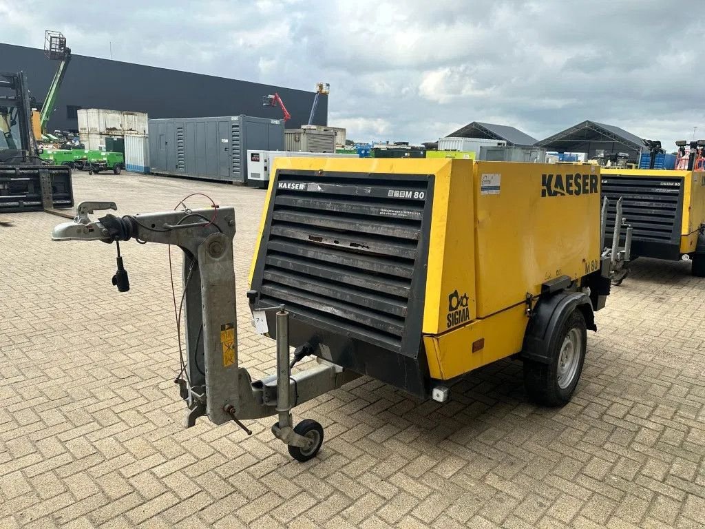 Kompressor del tipo Kaeser M80 Kubota 8.1 m3 / min 7 Bar 55 kW Mobiele Silent Diesel Compre, Gebrauchtmaschine en VEEN (Imagen 10)