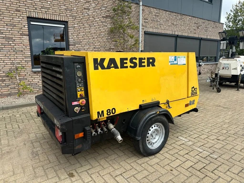 Kompressor typu Kaeser M80 Kubota 8.1 m3 / min 7 Bar 55 kW Mobiele Silent Diesel Compre, Gebrauchtmaschine v VEEN (Obrázek 5)