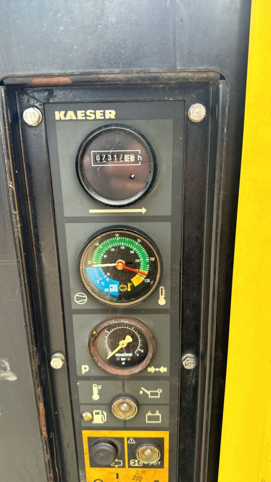 Kompressor tip Kaeser M80, Gebrauchtmaschine in Noardburgum (Poză 5)