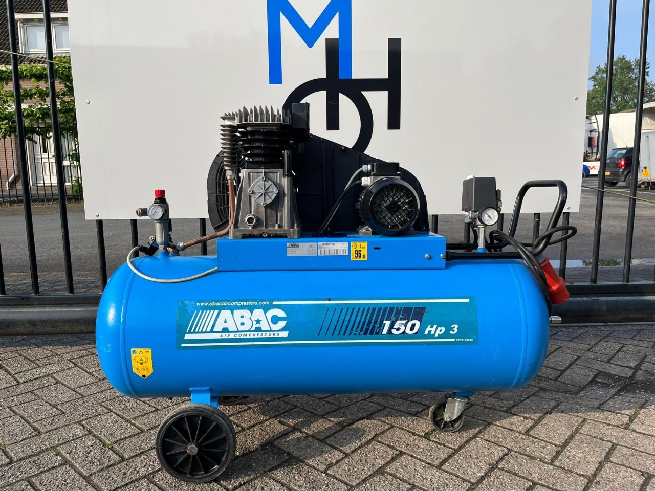 Kompressor typu Sonstige Abac 150 HP3, Gebrauchtmaschine v Lage Zwaluwe (Obrázek 2)