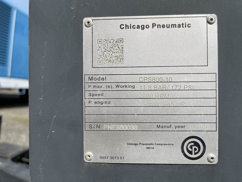 Kompressor a típus Sonstige Chicago CPS 800 - 10, Gebrauchtmaschine ekkor: Waregem (Kép 2)