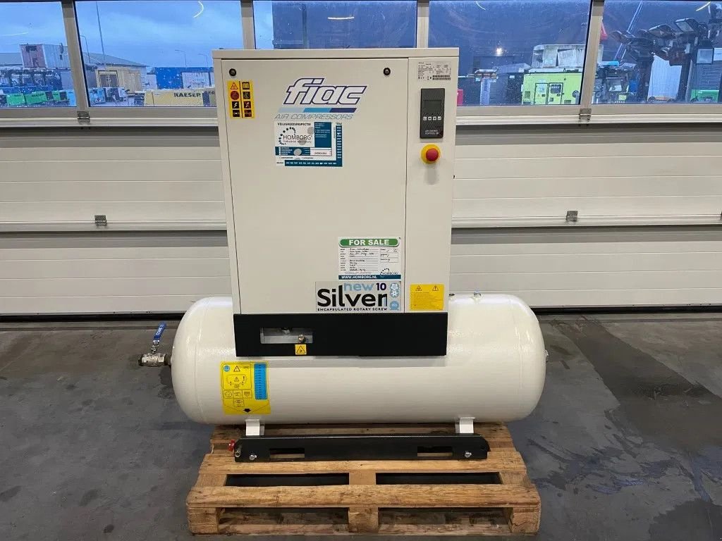 Kompressor del tipo Sonstige Fiac New Silver 10 / 270 Silent 7.5 kW 860 L / min 10 bar Elektrische, Gebrauchtmaschine In VEEN (Immagine 1)