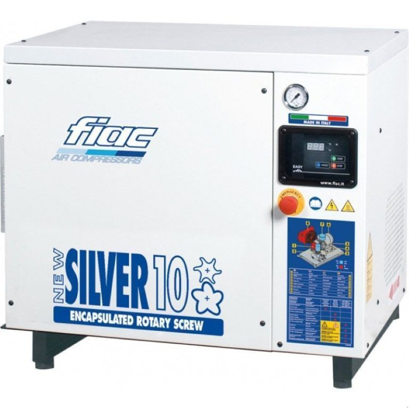 Kompressor от тип Sonstige Fiac New Silver 10 Silent 7.5 kW 860 L / min 10 bar Elektrische Schro, Neumaschine в VEEN (Снимка 1)