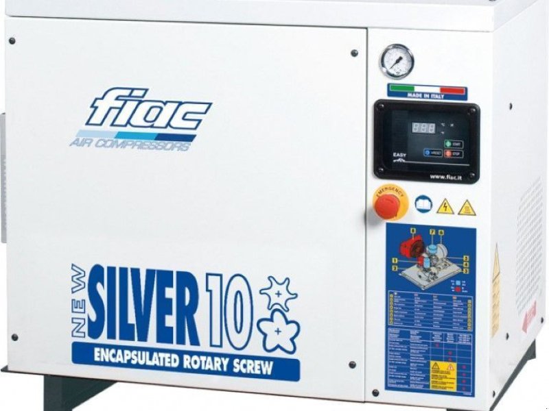 Kompressor des Typs Sonstige Fiac New Silver 10 Silent 7.5 kW 860 L / min 10 bar Elektrische Schro, Neumaschine in VEEN (Bild 1)