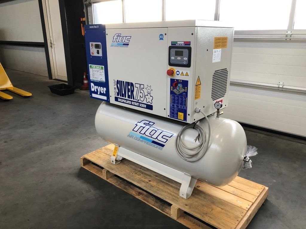 Kompressor Türe ait Sonstige Fiac New Silver D 7.5 / 300 Silent 5.5 kW 720 L / min 10 bar Elektris, Neumaschine içinde VEEN (resim 5)