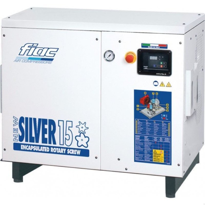 Kompressor typu Sonstige Fiac NewSilver 15 1430 L / min 11 kW 10 Bar Elektrische Schroefcompre, Neumaschine v VEEN (Obrázok 1)