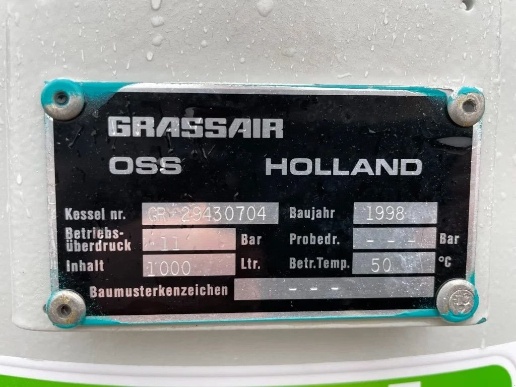 Kompressor typu Sonstige Grassair 1.000 Liter Verticale luchtketel, Gebrauchtmaschine v VEEN (Obrázok 5)