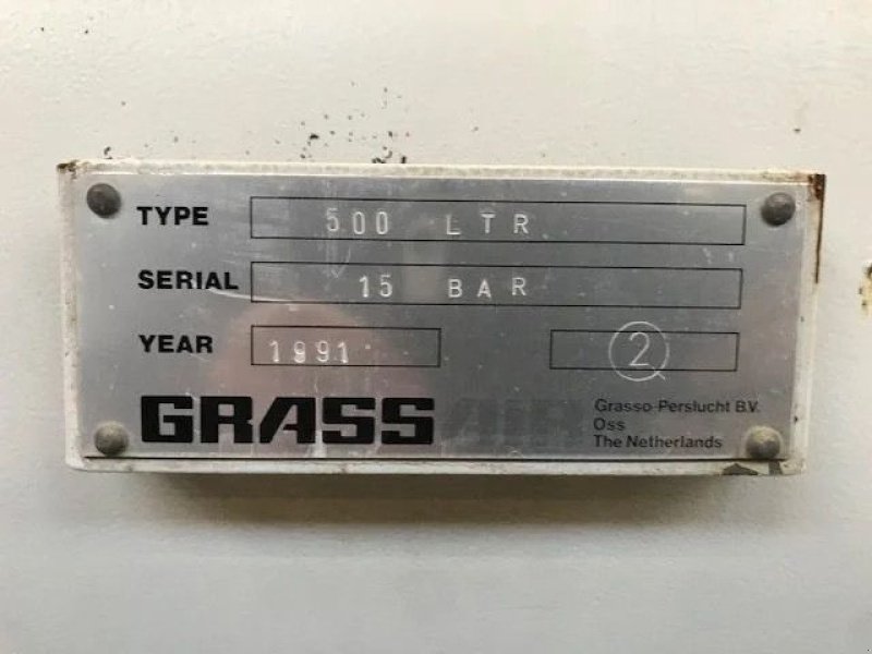 Kompressor za tip Sonstige Grassair 500 liter 15 Bar Horizontale luchtketel, Gebrauchtmaschine u VEEN (Slika 3)