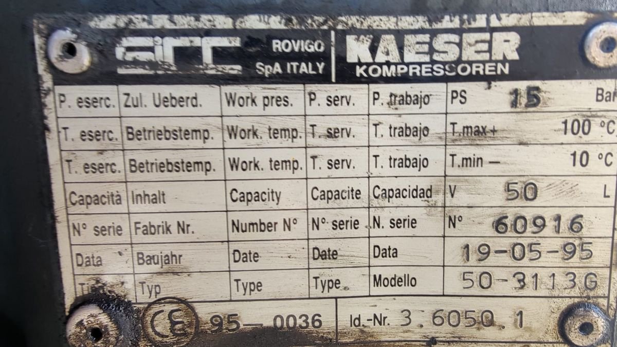 Kompressor tip Sonstige Käser Schraubenkompressor BS61, Gebrauchtmaschine in NATTERNBACH (Poză 15)