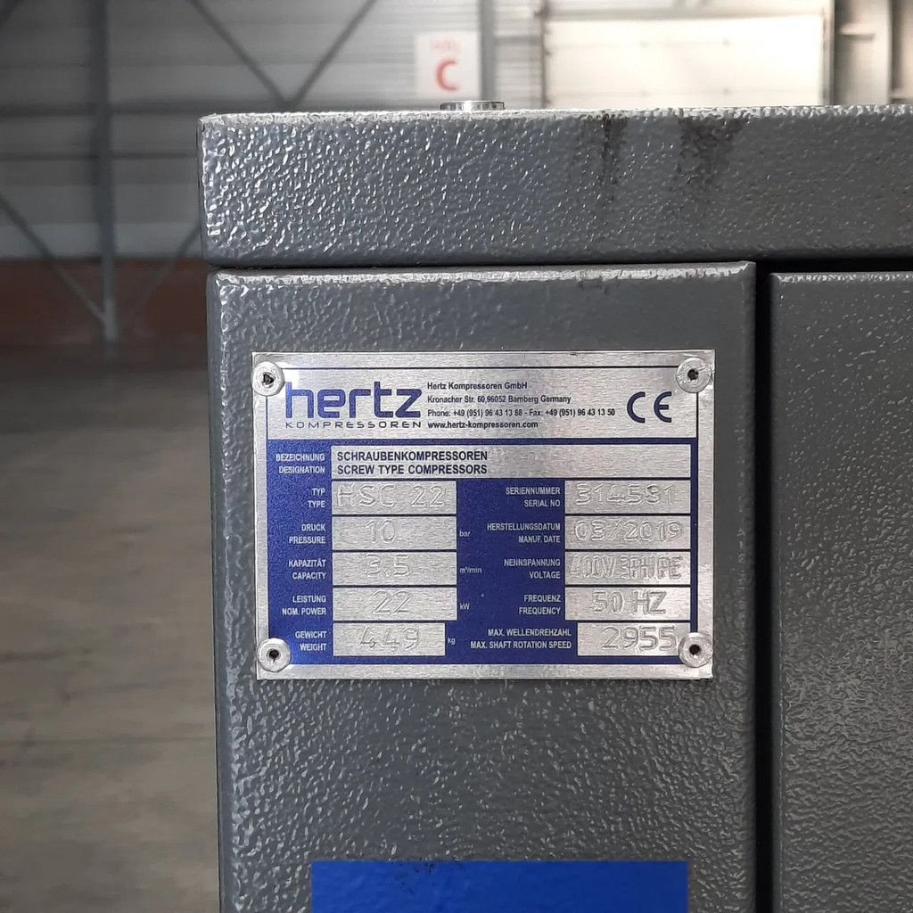 Kompressor del tipo Sonstige Onbekend Hertz HSC22, Gebrauchtmaschine en Groningen (Imagen 7)