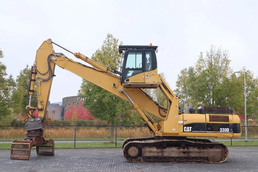 Kran Türe ait Caterpillar 330 D SORTING GRAB MATERIAL HANDLER UMSCHLAG, Gebrauchtmaschine içinde Marknesse (resim 1)