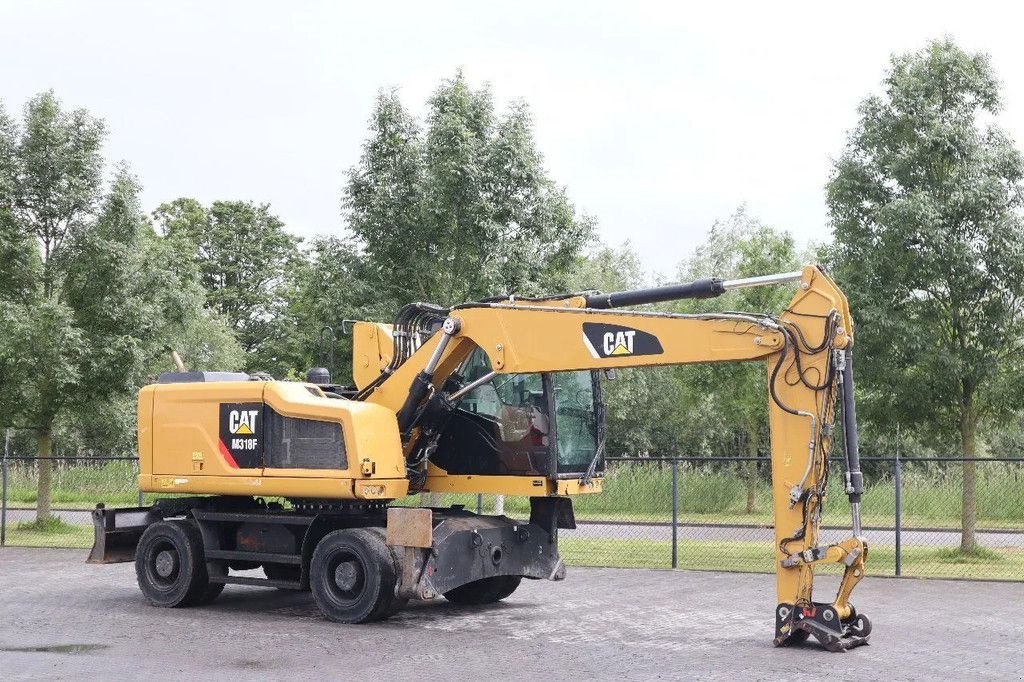 Kran от тип Caterpillar M318F M 318 F QUICK COUPLER MATERIAL HANDLER UMSCHLAG, Gebrauchtmaschine в Marknesse (Снимка 5)