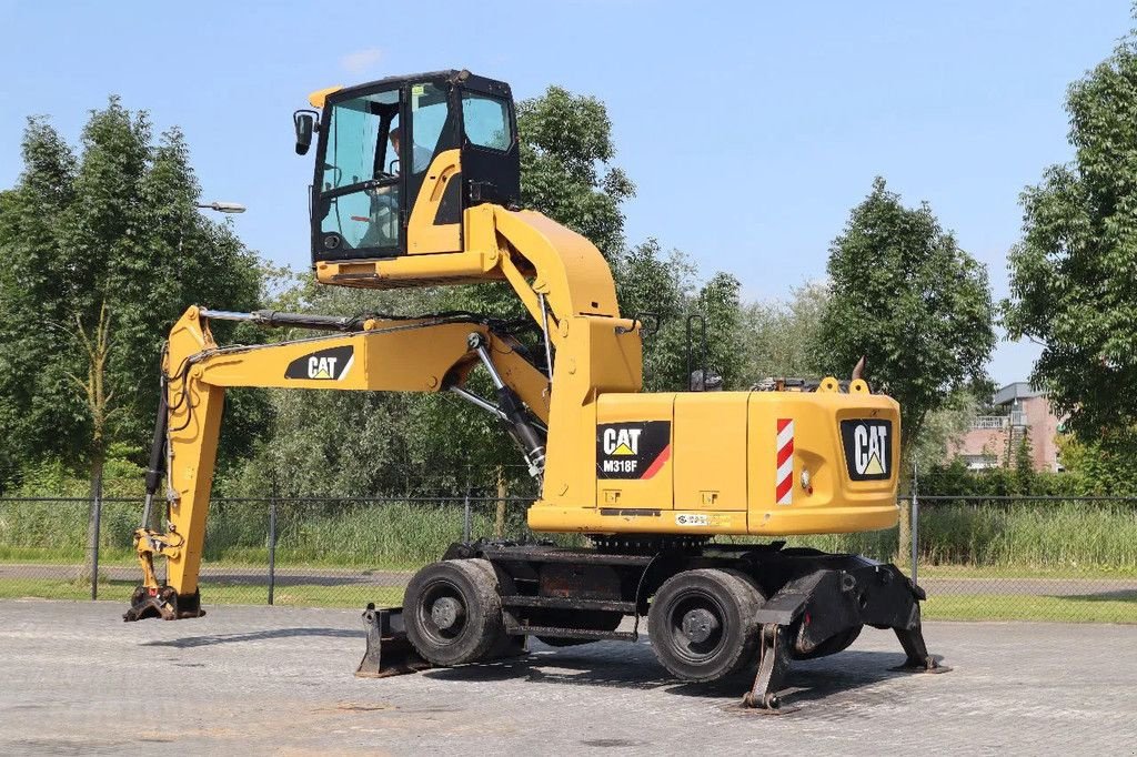 Kran типа Caterpillar M318F M 318 F QUICK COUPLER MATERIAL HANDLER UMSCHLAG, Gebrauchtmaschine в Marknesse (Фотография 3)