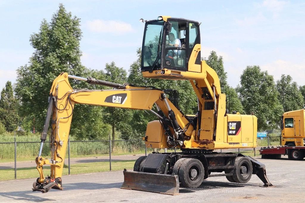 Kran от тип Caterpillar M318F M 318 F QUICK COUPLER MATERIAL HANDLER UMSCHLAG, Gebrauchtmaschine в Marknesse (Снимка 2)