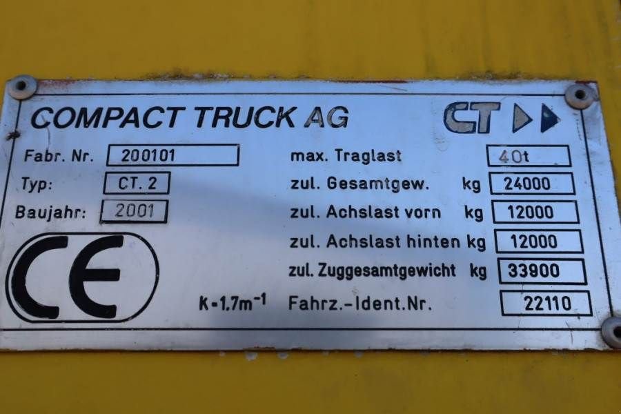 Kran tipa Compact Truck CT2 Diesel, 4x4x4 Drive, 30m Main Boo, Gebrauchtmaschine u Groenlo (Slika 8)