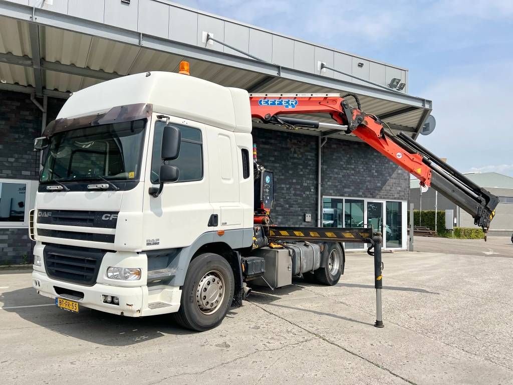 Kran του τύπου DAF CF85.360 + Effer 165-11-48 - 13.30 Crane Kran, Gebrauchtmaschine σε Veldhoven (Φωτογραφία 1)