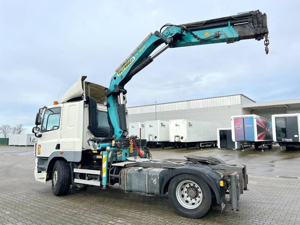 Kran tip DAF CF85.360 + Palfinger PK19000 Crane kran, Gebrauchtmaschine in Veldhoven (Poză 2)