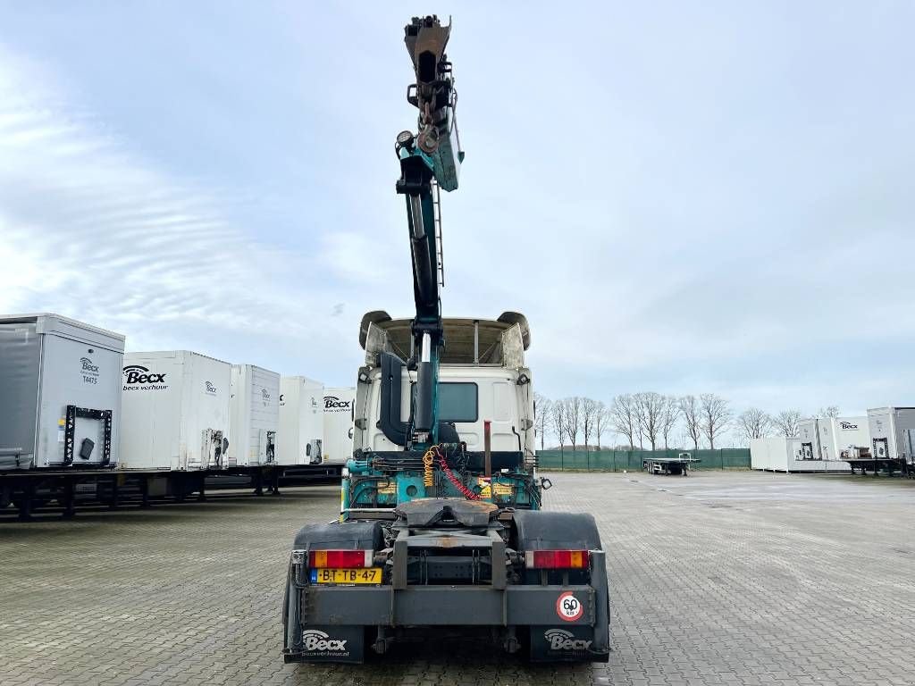 Kran typu DAF CF85.360 + Palfinger PK19000 Crane kran, Gebrauchtmaschine w Veldhoven (Zdjęcie 3)