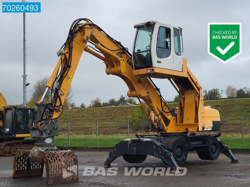 Kran tip Liebherr A316 WITH GRAPPLE, Gebrauchtmaschine in Veghel (Poză 1)