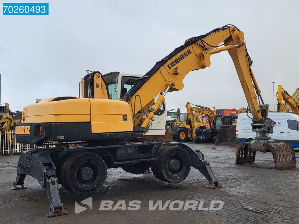 Kran del tipo Liebherr A316 WITH GRAPPLE, Gebrauchtmaschine en Veghel (Imagen 8)